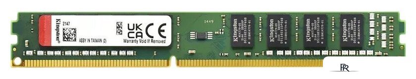 Оперативная память Kingston ValueRAM 8ГБ DDR4 3200 МГц KVR32N22S8L/8WP - Изображение №1 — Интернет-магазин ПроЗаказ