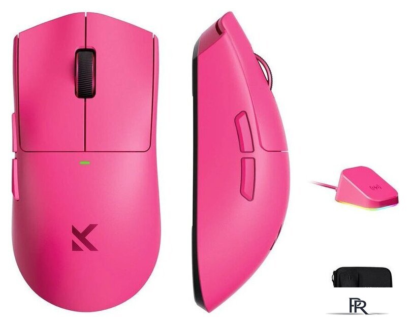 Игровая мышь MCHOSE K7 Ultra Lightweight Wireless (розовый) - Изображение №2 — Интернет-магазин ПроЗаказ