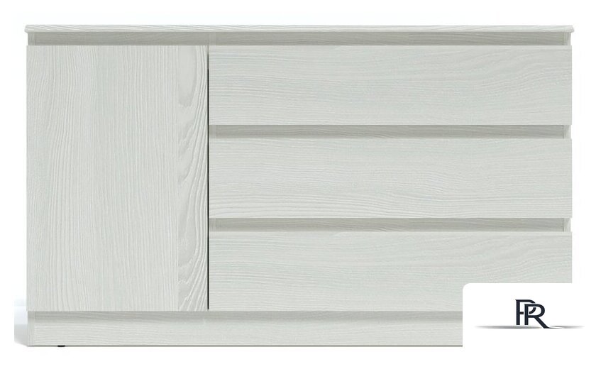 Тумба Евва Турин ТР-1D3S/YA-S (ясень снежный) - Изображение №1 — Интернет-магазин ПроЗаказ