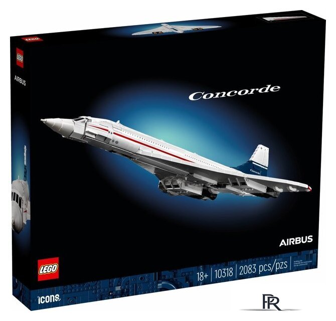 Конструктор LEGO Icons 10318 Конкорд - Изображение №1 — Интернет-магазин ПроЗаказ