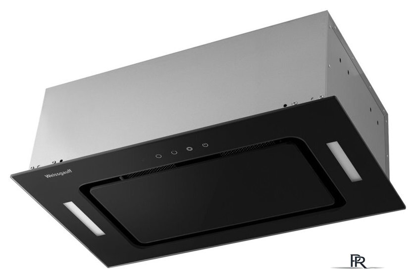 Кухонная вытяжка Weissgauff Intense 600 Touch Black Glass - Изображение №1 — Интернет-магазин ПроЗаказ