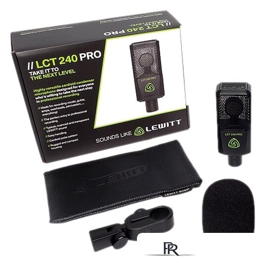 Проводной микрофон Lewitt LCT 240 PRO (черный) - Изображение №10 — Интернет-магазин ПроЗаказ