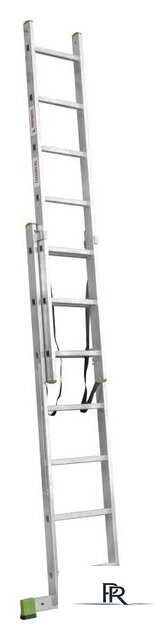Лестница-стремянка Новая высота NV 222 алюминиевая двухсекционная 2x7 ступеней - Изображение №3 — Интернет-магазин ПроЗаказ