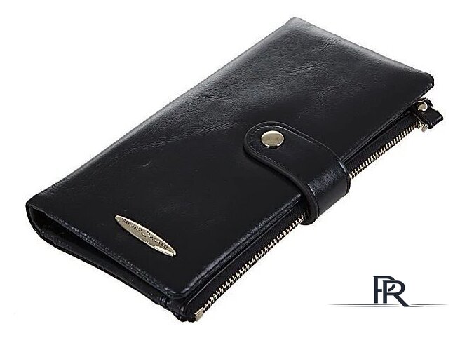 Кошелек Francesco Molinary 895-0104-BLK (черный) - Изображение №1 — Интернет-магазин ПроЗаказ