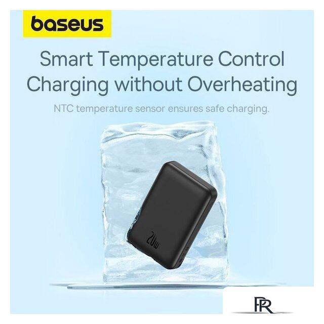 Внешний аккумулятор Baseus Magnetic Mini Air Wireless Fast Charge Power Bank 20W 10000mAh (черный) - Изображение №11 — Интернет-магазин ПроЗаказ
