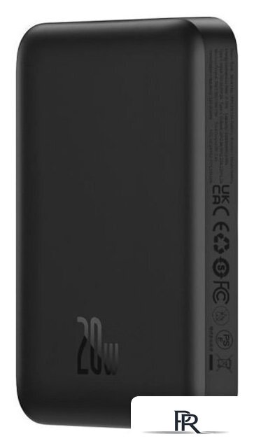 Внешний аккумулятор Baseus Magnetic Mini Air Wireless Fast Charge Power Bank 20W 10000mAh (черный) - Изображение №3 — Интернет-магазин ПроЗаказ