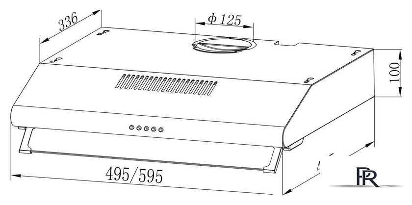 Кухонная вытяжка Making Oasis Everywhere UP-60S - Изображение №2 — Интернет-магазин ПроЗаказ