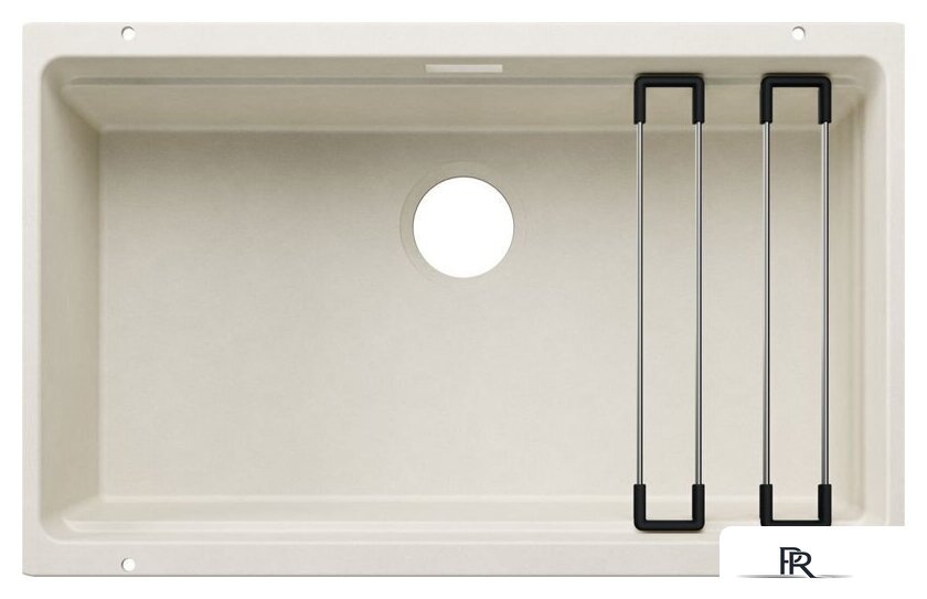 Кухонная мойка Blanco Etagon 700-U Coloured Components 527764 (мягкий белый) - Изображение №1 — Интернет-магазин ПроЗаказ