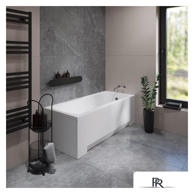 Ванна Lauter Bianca 140 21207140 (с ножками и сифоном 21Y11010 хром) - Изображение №12 — Интернет-магазин ПроЗаказ