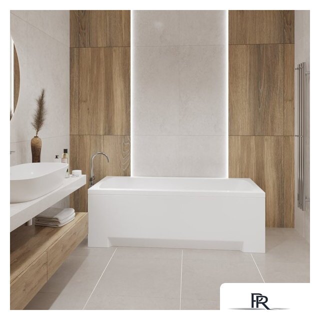 Ванна Lauter Bianca 140 21207140 (с ножками и сифоном 21Y11010 хром) - Изображение №15 — Интернет-магазин ПроЗаказ