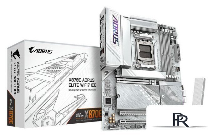 Материнская плата Gigabyte X870E Aorus Elite WiFi7 Ice (rev. 1.3) - Изображение №5 — Интернет-магазин ПроЗаказ
