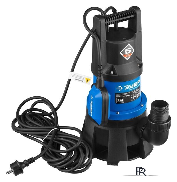 Дренажный насос Зубр НПГ-Т3-1300 - Изображение №4 — Интернет-магазин ПроЗаказ