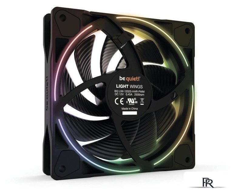 Вентилятор для корпуса be quiet! Light Wings 120mm high-speed PWM BL073 - Изображение №4 — Интернет-магазин ПроЗаказ