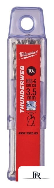 Набор сверл Milwaukee 4932352383 (10 предметов) - Изображение №1 — Интернет-магазин ПроЗаказ