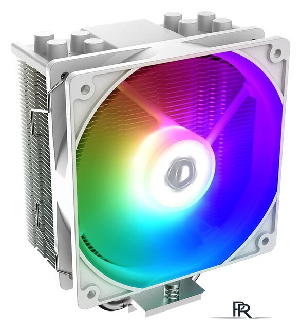 Кулер для процессора ID-Cooling SE-214-XT ARGB WHITE - Изображение №1 — Интернет-магазин ПроЗаказ