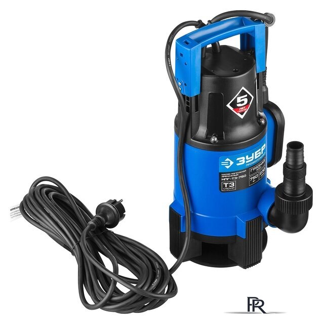 Дренажный насос Зубр НПГ-Т3-750 - Изображение №6 — Интернет-магазин ПроЗаказ