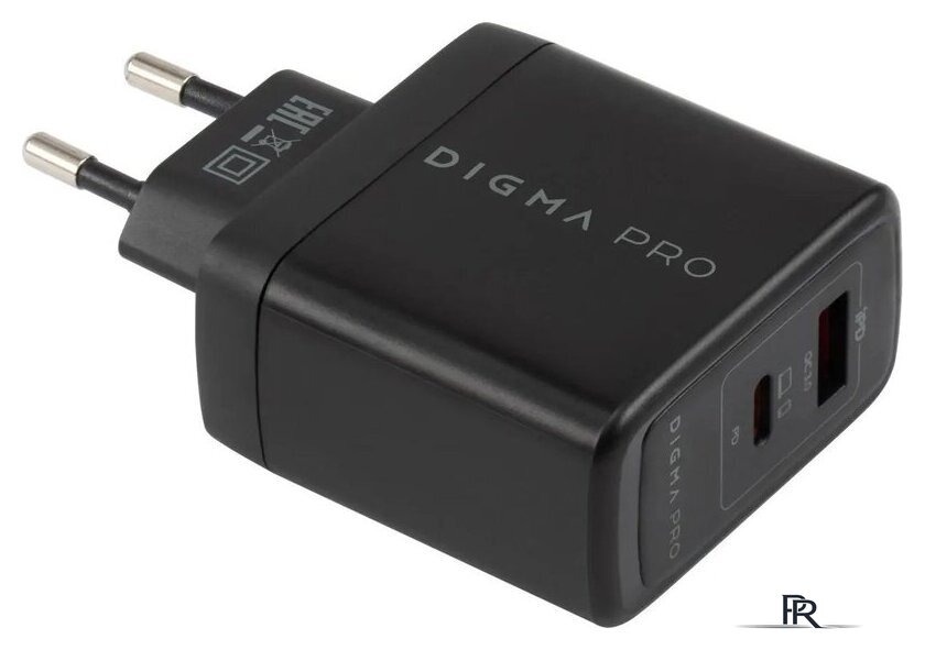 Сетевое зарядное Digma DPW6A (черный) - Изображение №3 — Интернет-магазин ПроЗаказ
