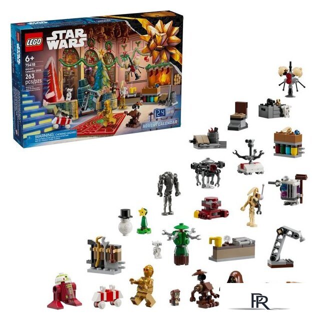 Конструктор LEGO Star Wars 75418 Advent Calendar 2025 - Изображение №2 — Интернет-магазин ПроЗаказ