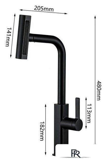 Смеситель Econoce EC0824BL - Изображение №2 — Интернет-магазин ПроЗаказ