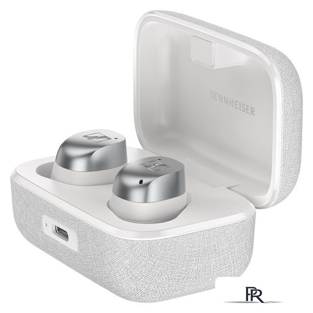 Наушники Sennheiser Momentum True Wireless 4 (белый/серебристый) - Изображение №1 — Интернет-магазин ПроЗаказ