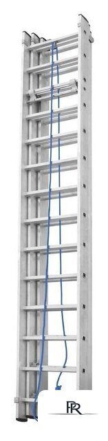 Лестница Новая высота NV 525 трёхсекционная с тросовой тягой 3x12 ступеней - Изображение №2 — Интернет-магазин ПроЗаказ
