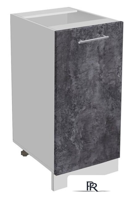 Шкаф напольный Артём-Мебель 400мм СН-114.02 (ДСП бетон спаркс) - Изображение №1 — Интернет-магазин ПроЗаказ