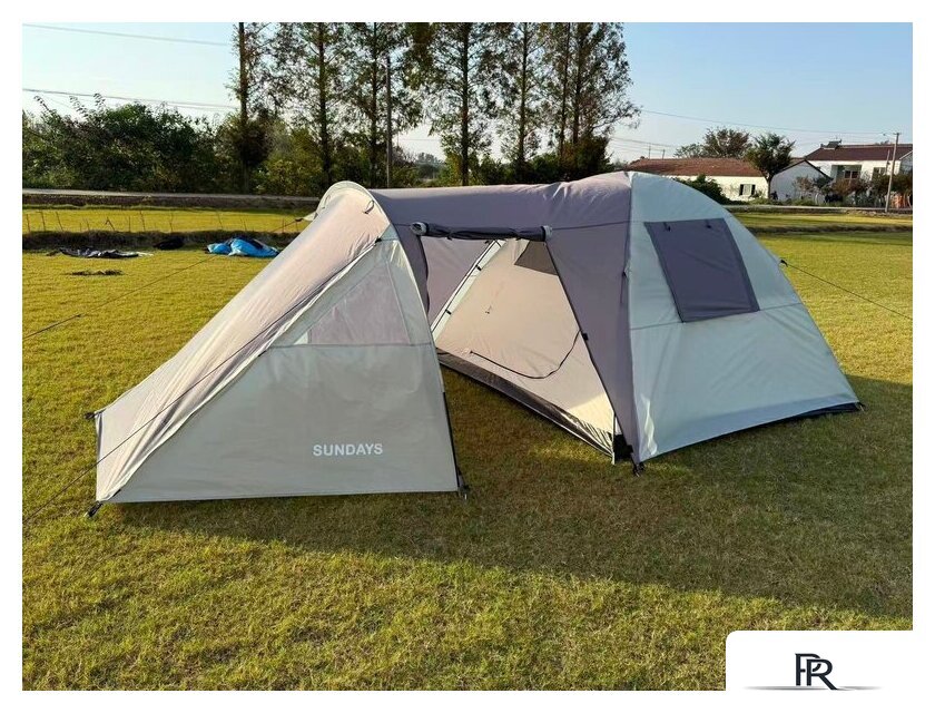 Кемпинговая палатка Sundays ZC-TT014 (темно-серый/светло-серый) - Изображение №11 — Интернет-магазин ПроЗаказ