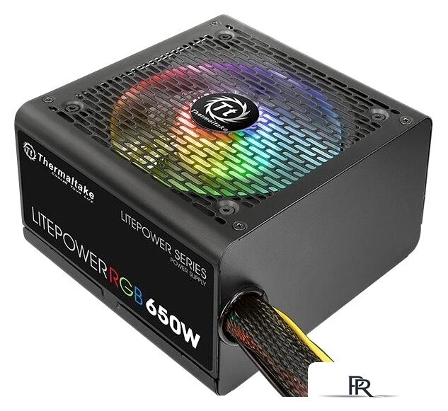 Блок питания Thermaltake Litepower RGB 650W LTP-650AL2NK - Изображение №1 — Интернет-магазин ПроЗаказ