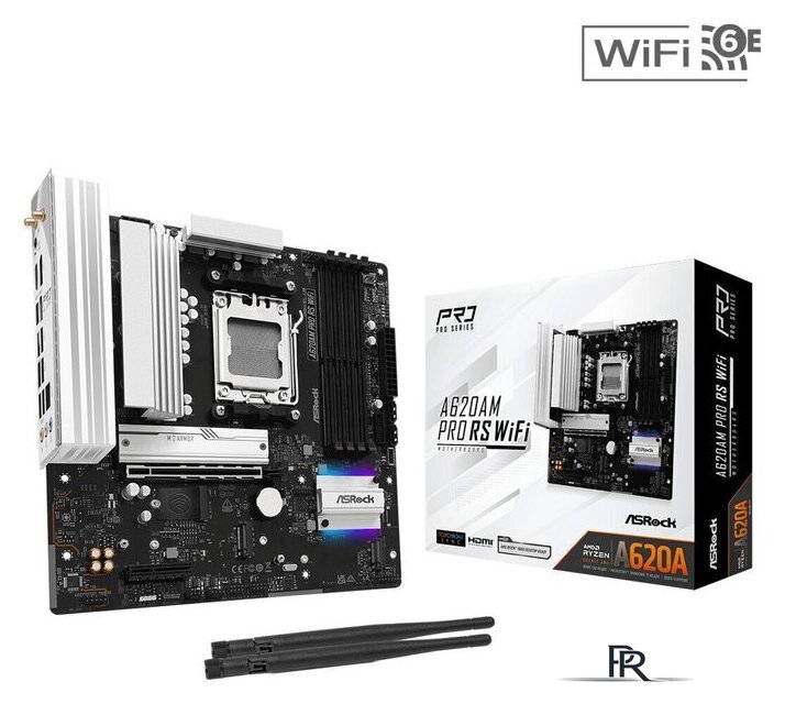 Материнская плата ASRock A620AM Pro RS WiFi - Изображение №5 — Интернет-магазин ПроЗаказ