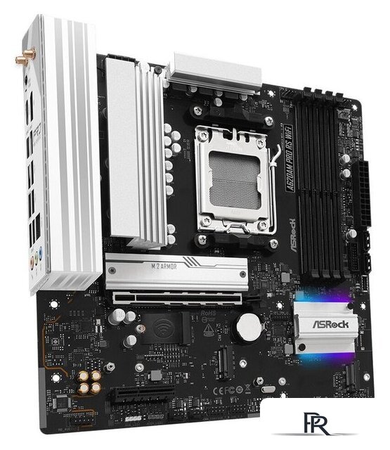 Материнская плата ASRock A620AM Pro RS WiFi - Изображение №2 — Интернет-магазин ПроЗаказ