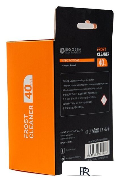 Салфетки для удаления термопасты ID-Cooling FROST CLEANER X40 - Изображение №7 — Интернет-магазин ПроЗаказ