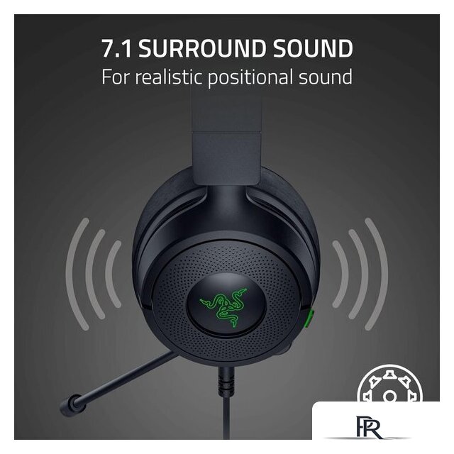 Наушники Razer Kraken Kitty V3 X Pro (черный) - Изображение №6 — Интернет-магазин ПроЗаказ