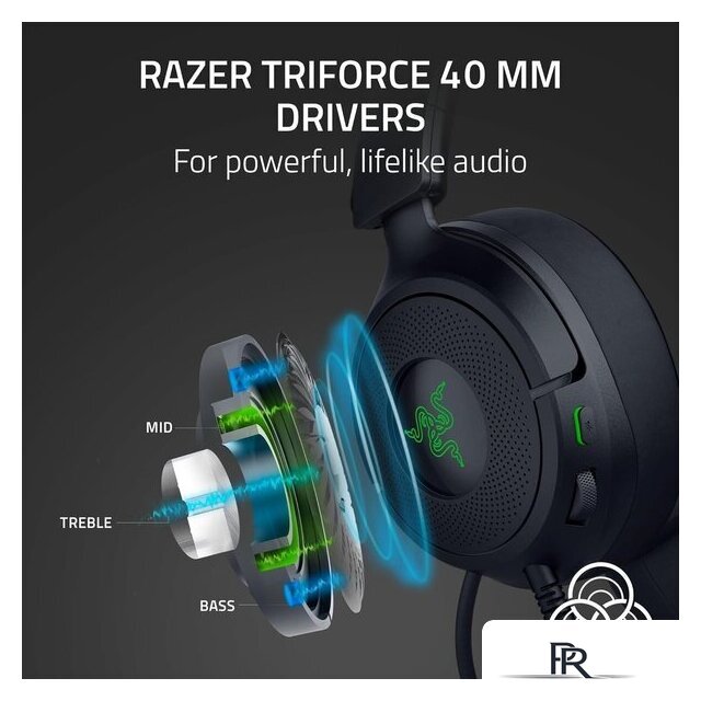 Наушники Razer Kraken Kitty V3 X Pro (черный) - Изображение №5 — Интернет-магазин ПроЗаказ