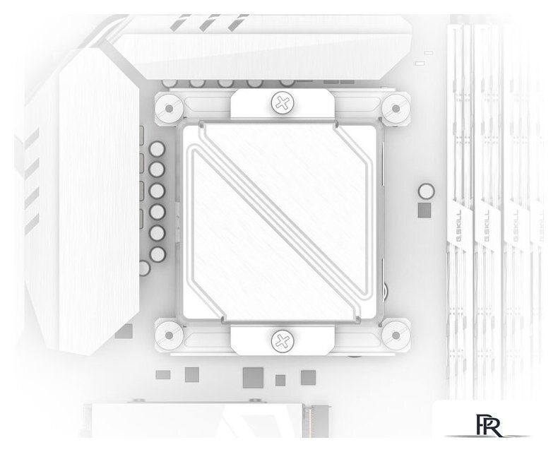 Система жидкостного охлаждения для процессора ID-Cooling DashFlow 360 Basic White - Изображение №6 — Интернет-магазин ПроЗаказ
