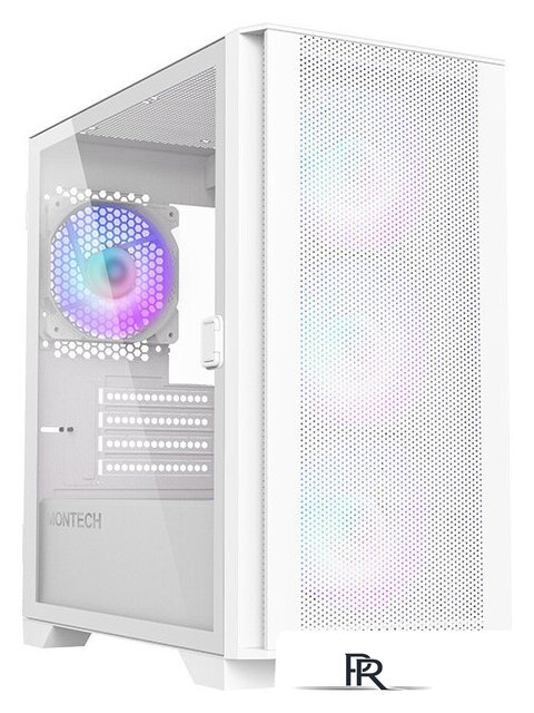 Корпус Montech AIR 100 ARGB (белый) - Изображение №1 — Интернет-магазин ПроЗаказ