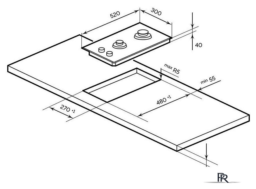 Варочная панель LEX GVG 323A BBL - Изображение №6 — Интернет-магазин ПроЗаказ