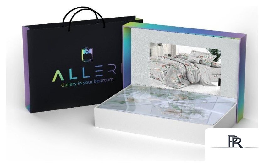 1.5-спальный комплект постельного белья Alleri Сатин Premium 1.5сп СП-314 - Изображение №3 — Интернет-магазин ПроЗаказ