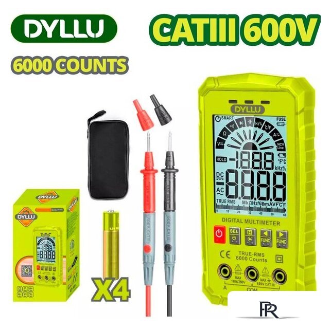 Мультиметр Dyllu DTDM1507 - Изображение №1 — Интернет-магазин ПроЗаказ