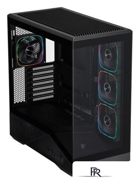 Корпус 1stPlayer GM7 ARGB GM7-BK-3FN7R-1FN7 (черный) - Изображение №3 — Интернет-магазин ПроЗаказ
