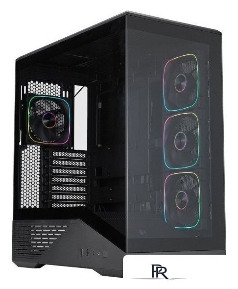 Корпус 1stPlayer GM7 ARGB GM7-BK-3FN7R-1FN7 (черный) - Изображение №1 — Интернет-магазин ПроЗаказ