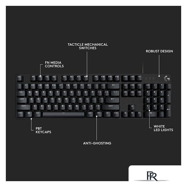 Клавиатура Logitech G412 SE 920-010440 (нет кириллицы) - Изображение №3 — Интернет-магазин ПроЗаказ