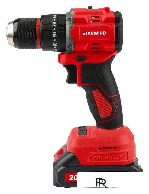Ударная дрель-шуруповерт StarWind CDB20-2.0/2HS1 (с 2-мя АКБ, кейс) - Изображение №1 — Интернет-магазин ПроЗаказ