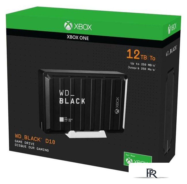 Внешний накопитель WD Black D10 Game Drive for Xbox 12TB WDBA5E0120HBK - Изображение №5 — Интернет-магазин ПроЗаказ