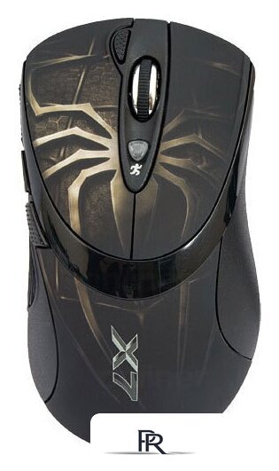 Игровая мышь A4Tech XL-747H (черный/коричневый) - Изображение №1 — Интернет-магазин ПроЗаказ