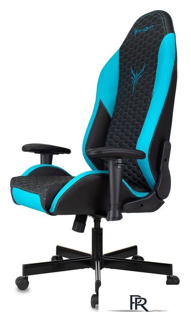 Игровое (геймерское) кресло Knight Neon (черный/голубой) - Изображение №20 — Интернет-магазин ПроЗаказ