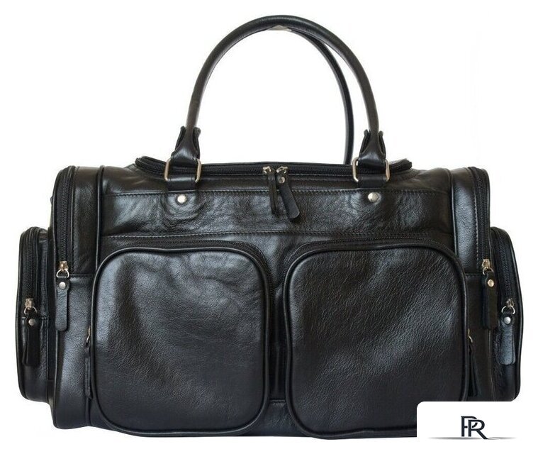 Дорожная сумка Carlo Gattini Classico Bufaloro 4012-01 (черный) - Изображение №6 — Интернет-магазин ПроЗаказ