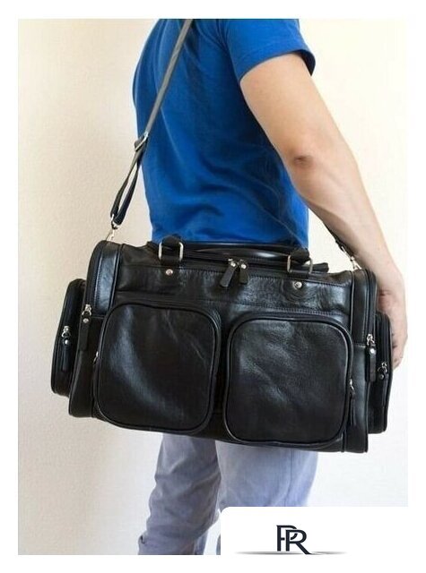 Дорожная сумка Carlo Gattini Classico Bufaloro 4012-01 (черный) - Изображение №2 — Интернет-магазин ПроЗаказ