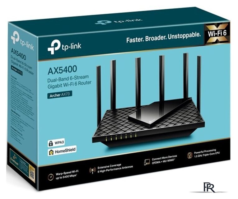 Wi-Fi роутер TP-Link Archer AX73 - Изображение №4 — Интернет-магазин ПроЗаказ