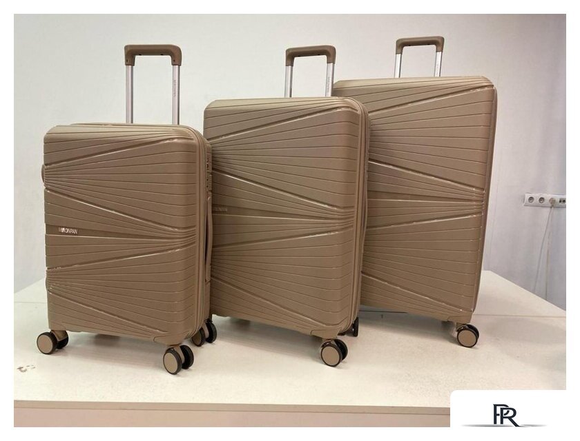 Чемодан-спиннер Mironpan 23103 76 см (светло-серый) - Изображение №2 — Интернет-магазин ПроЗаказ