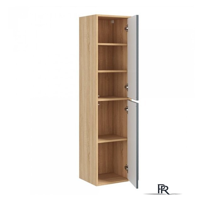  Onika Шкаф-полупенал Дайлер 35 403569 (графит/дуб сонома) - Изображение №3 — Интернет-магазин ПроЗаказ